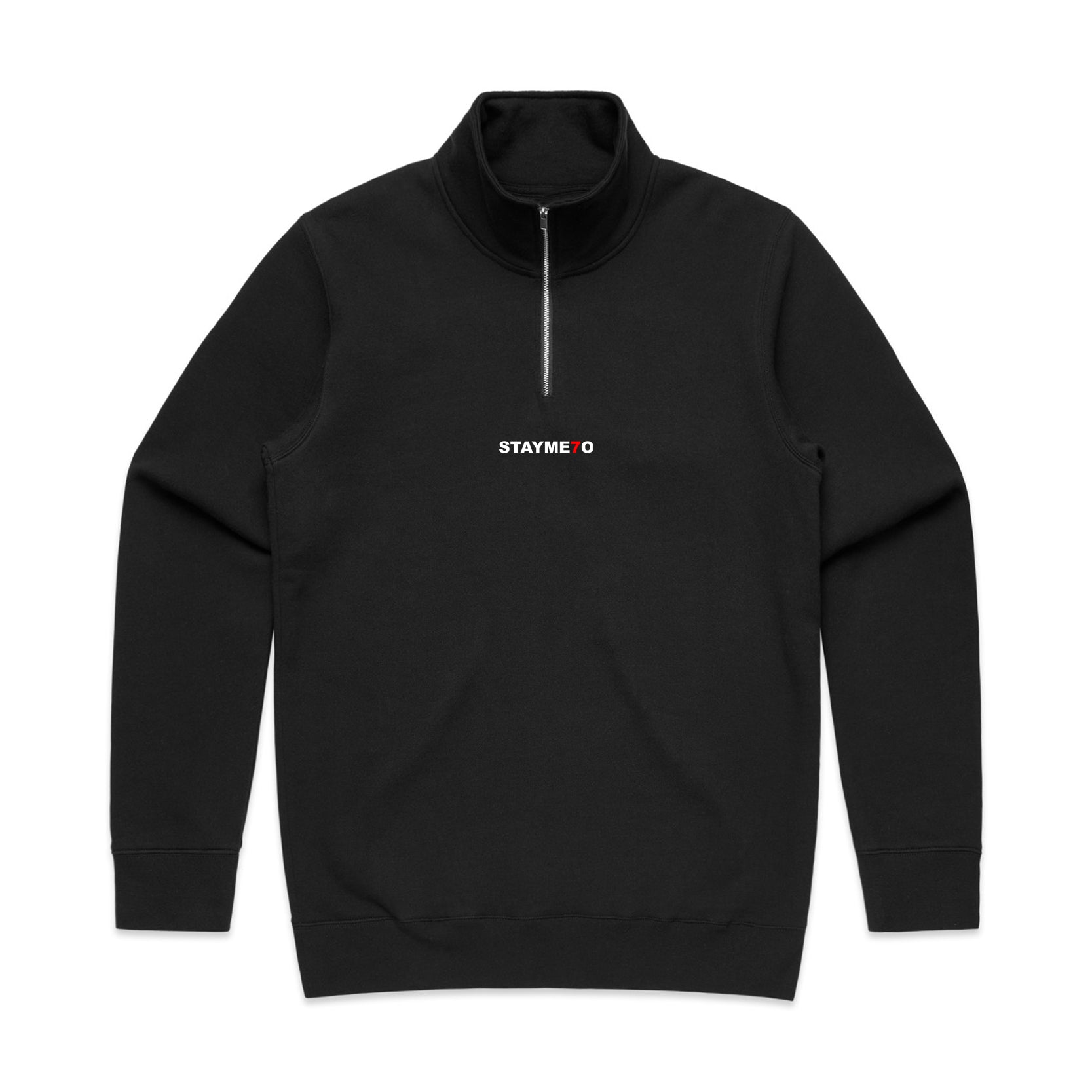 Stay 7 Half-Zip Black
