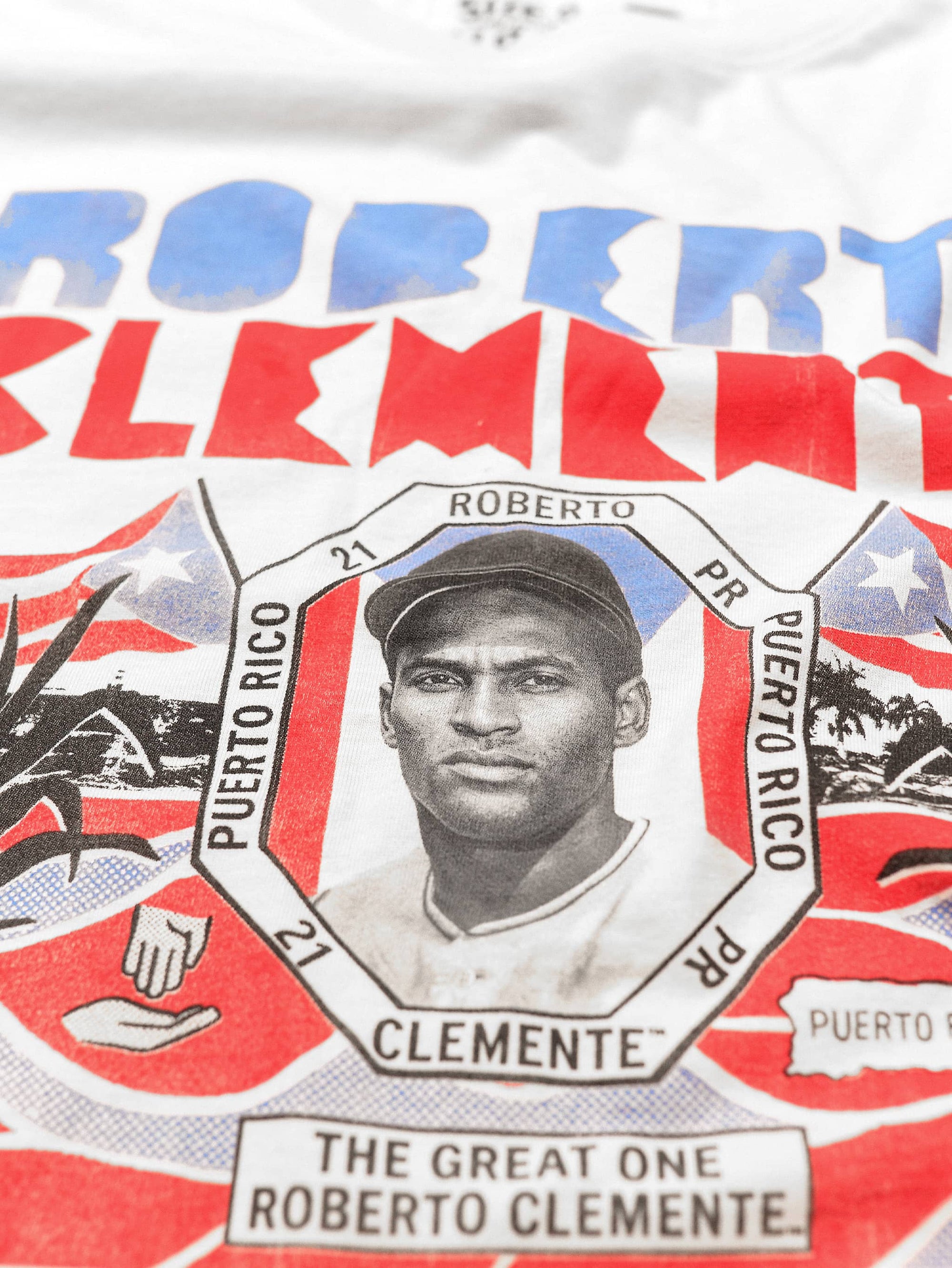 Roots Of Flight x Roberto Clemente T-shirt