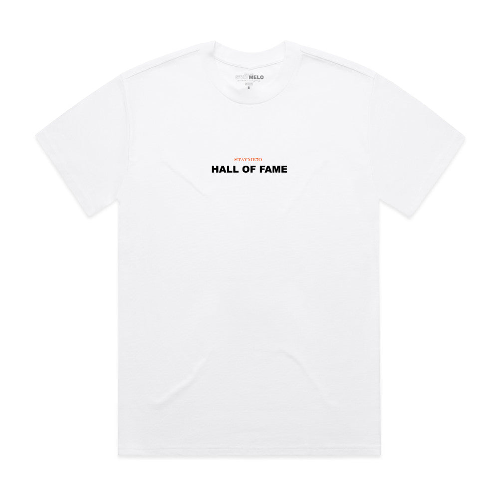 Stay Melo Honor 25 HOF Tee White