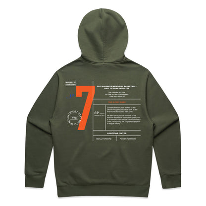 Stay Melo Honor 25 HOF Hoodie Green