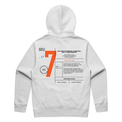 Stay Melo Honor 25 HOF Hoodie Grey