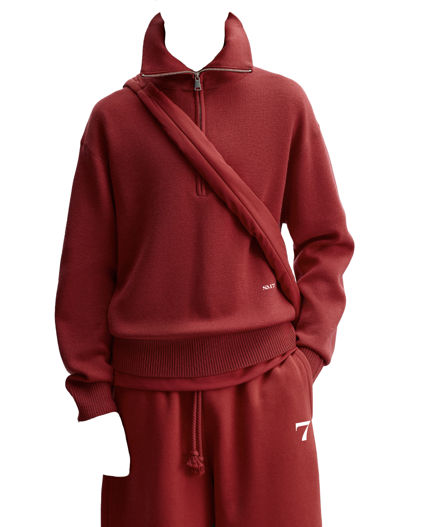 DISCIPLINE SM7 LOGO 1/4 ZIP