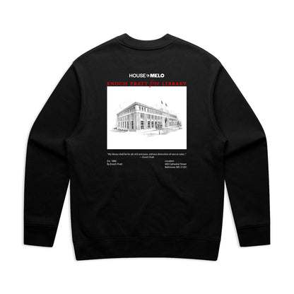 Enoch Pratt x Stay Melo Library Tee Sweatshirt