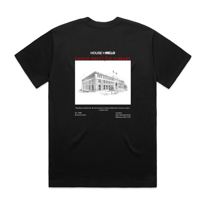 Enoch Pratt x Stay Melo Library Tee